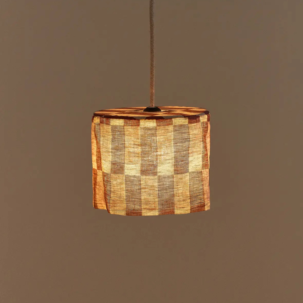 Linen Pendant Lampshade Diam. 20cm Vibes 3.png