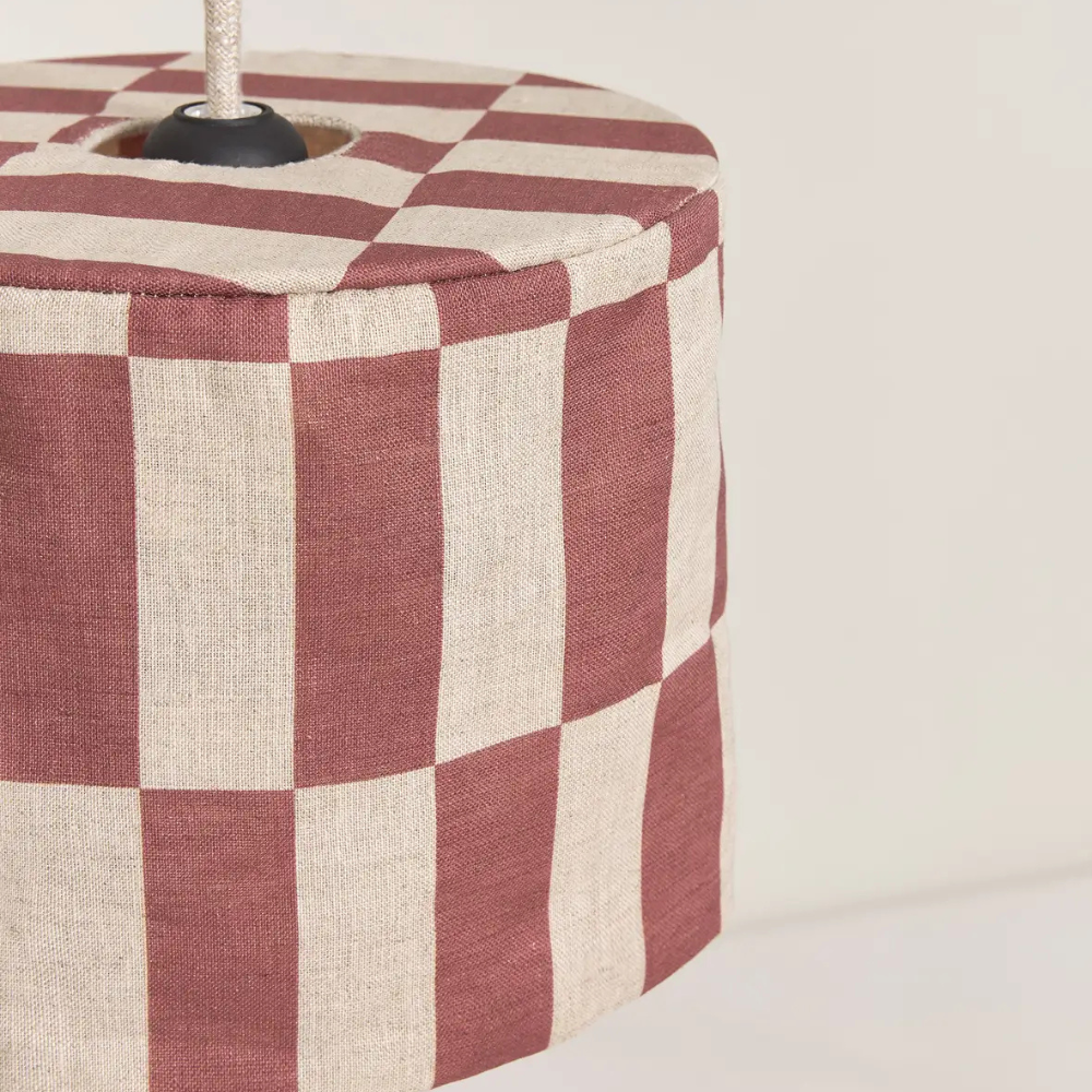 Linen Pendant Lampshade Diam. 20cm Vibes.png