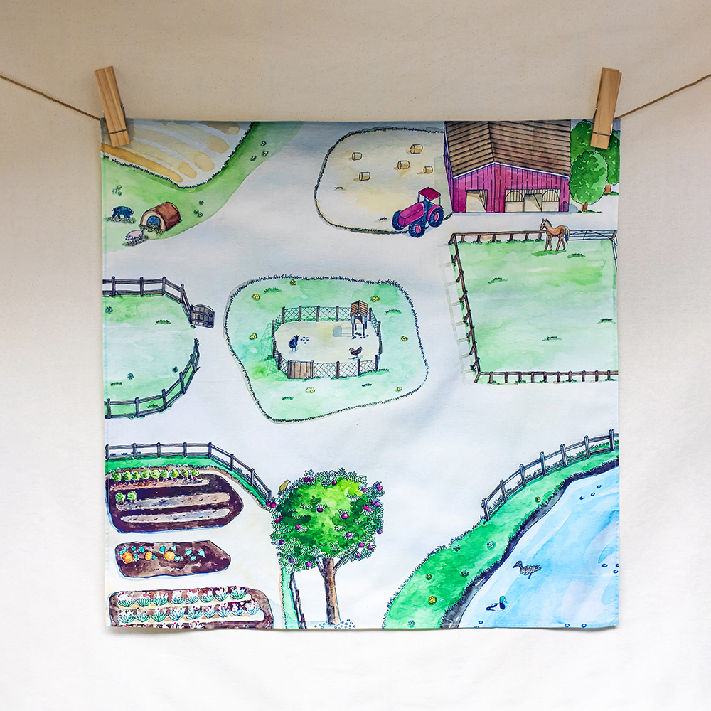 בד משחק החווה - Wonderie