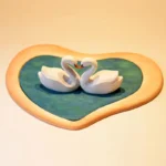 Heart Lake And Swans Set3992.webp