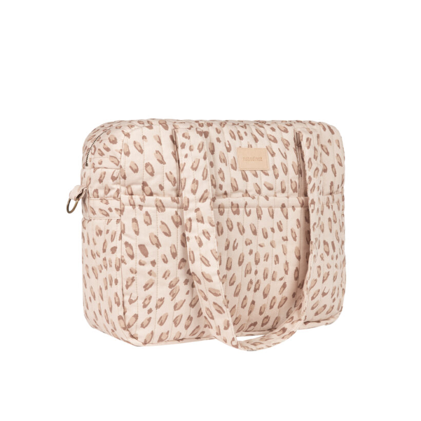 Hyde Park Waterproof Stroller Bag Leonie Latte Nobodinoz 1 8435574933089 2.jpg