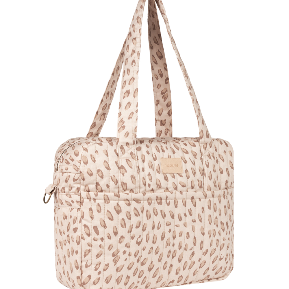 Hyde Park Waterproof Stroller Bag Leonie Latte Nobodinoz 2 8435574933089 2.jpg