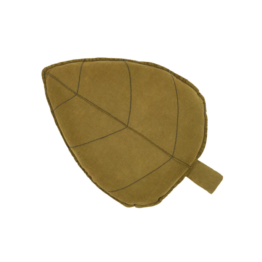 L1n0 Leaf Cushion Moss Green Nobodinoz 1 8435574934246 2.jpg
