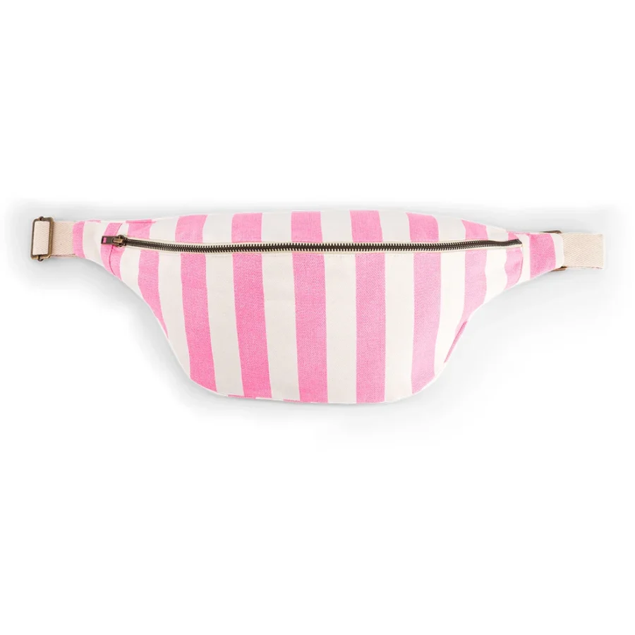 Lot De 2 Sacs Banane Rayure Rose Fluo.webp Lot De 2 Sacs Banane Rayure Rose Fluo.webp