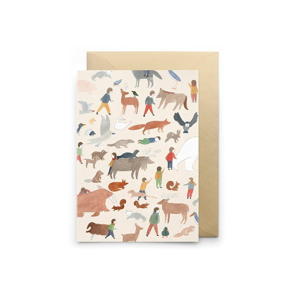 גלוית ילד וחיות - Petit Gramme