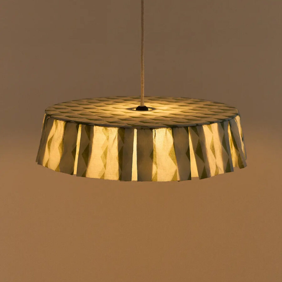 Vibes Lampshade Diameter 50cm Green Blue Harlequin Nobodinoz 2 8435574935588 1 1.jpg Vibes Lampshade Diameter 50cm Green Blue Harlequin Nobodinoz 2 8435574935588 1 1.jpg