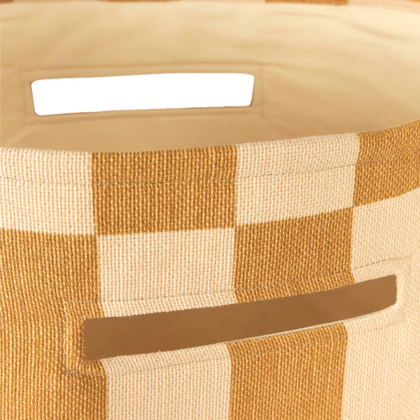 Vibes Large Storage Basket Mustard Sand Tiles Nobodinoz 3 8435574935083.jpg