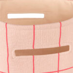 Vibes Large Storage Basket Pink Red Grid Nobodinoz 3 8435574935069 1.jpg
