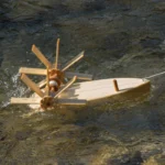 Wooden Trout Paddle Boat Kit