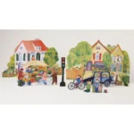 Kraul 9440 Ausschneide Bastelbogen Haus Und Spiel~2