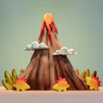 Volcano Lava And Clouds5296.webp