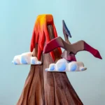 Volcano Lava And Clouds5474.webp