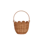 Rattan Tulip Carry Basket