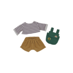 Dinkum Doll Rambler Outfit Set Mustard Medium