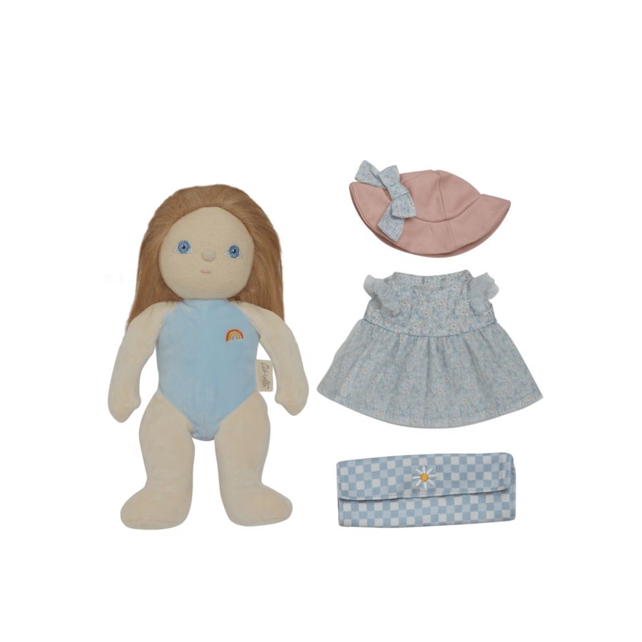 Dress Me Dinky Penelope Petals Teal5