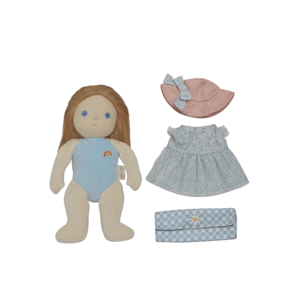 Dress Me Dinky Penelope Petals Teal5