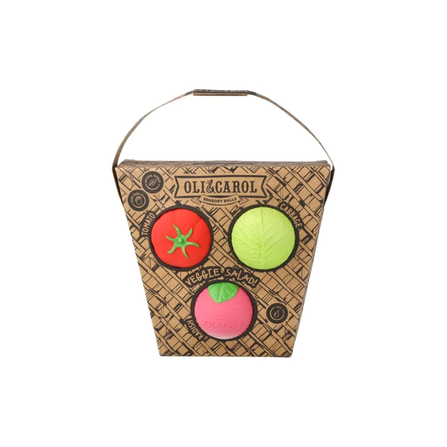 Veggie Salad Sensory Balls 2 Veggie Salad Sensory Balls 2