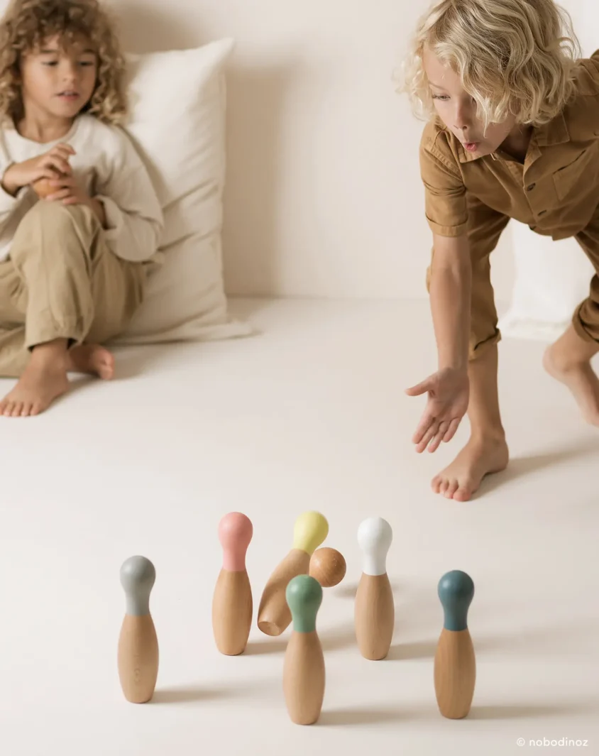 Bowling Set Wooden Toy Nobodinoz 2 2000000009919 2 Bowling Set Wooden Toy Nobodinoz 2 2000000009919 2