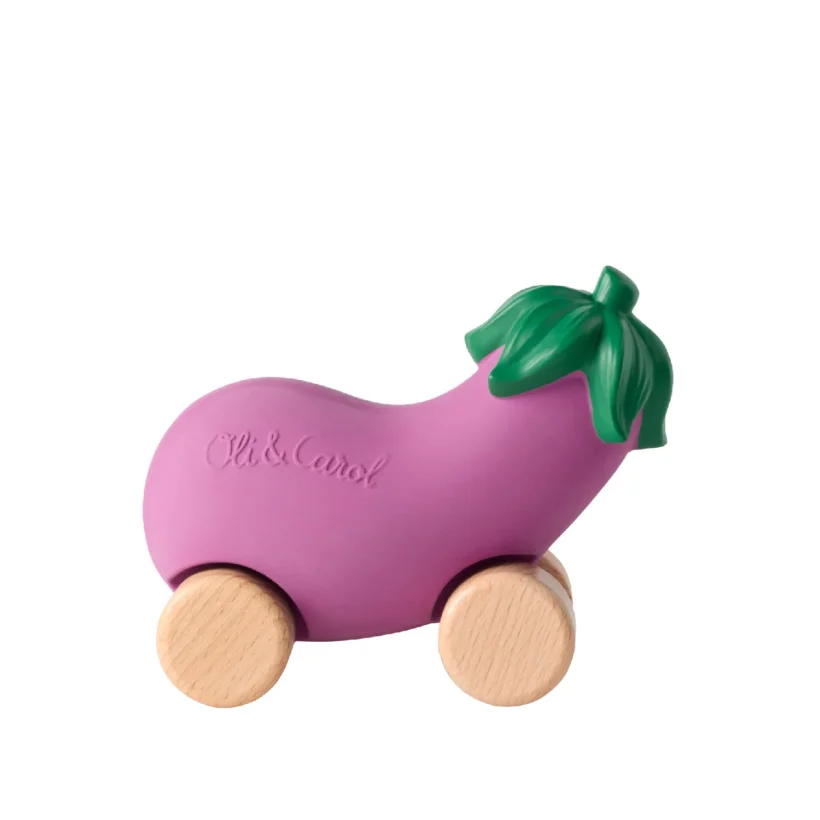 Emma Eggplant Baby Green Car 4