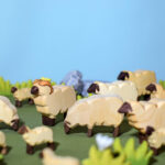 Flock Of Sheep Set~4286 Flock Of Sheep Set~4286