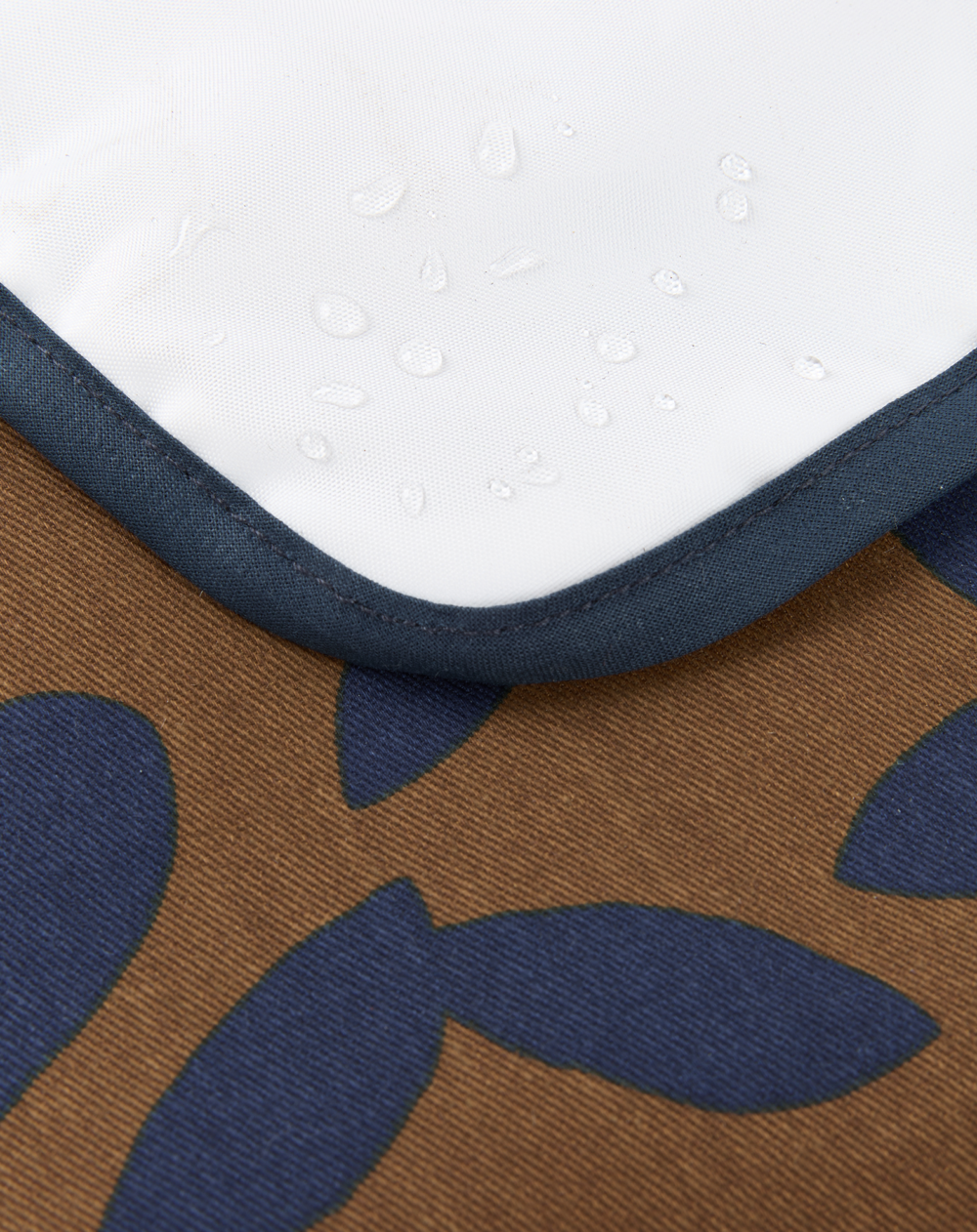 Hyde Park Changing Pad Blue Leaves Nobodinoz 3