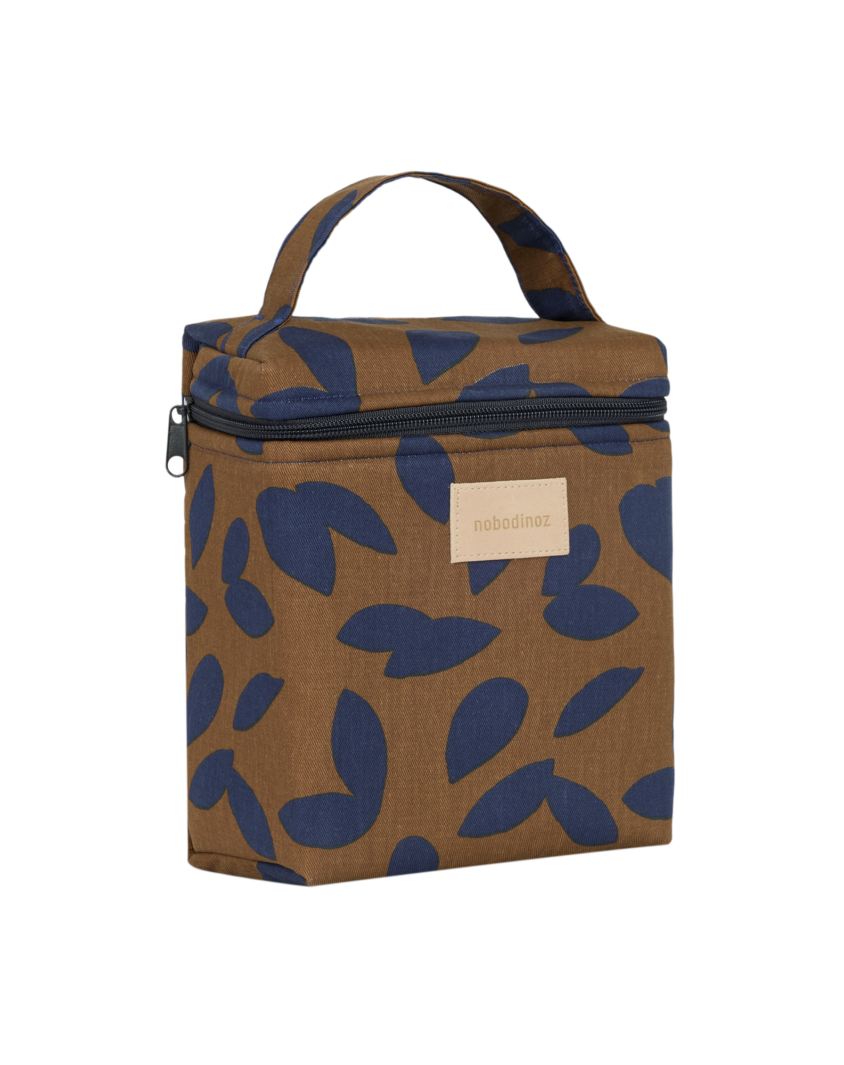 Hyde Park Insulated Blue Leaves Nobodinoz 1