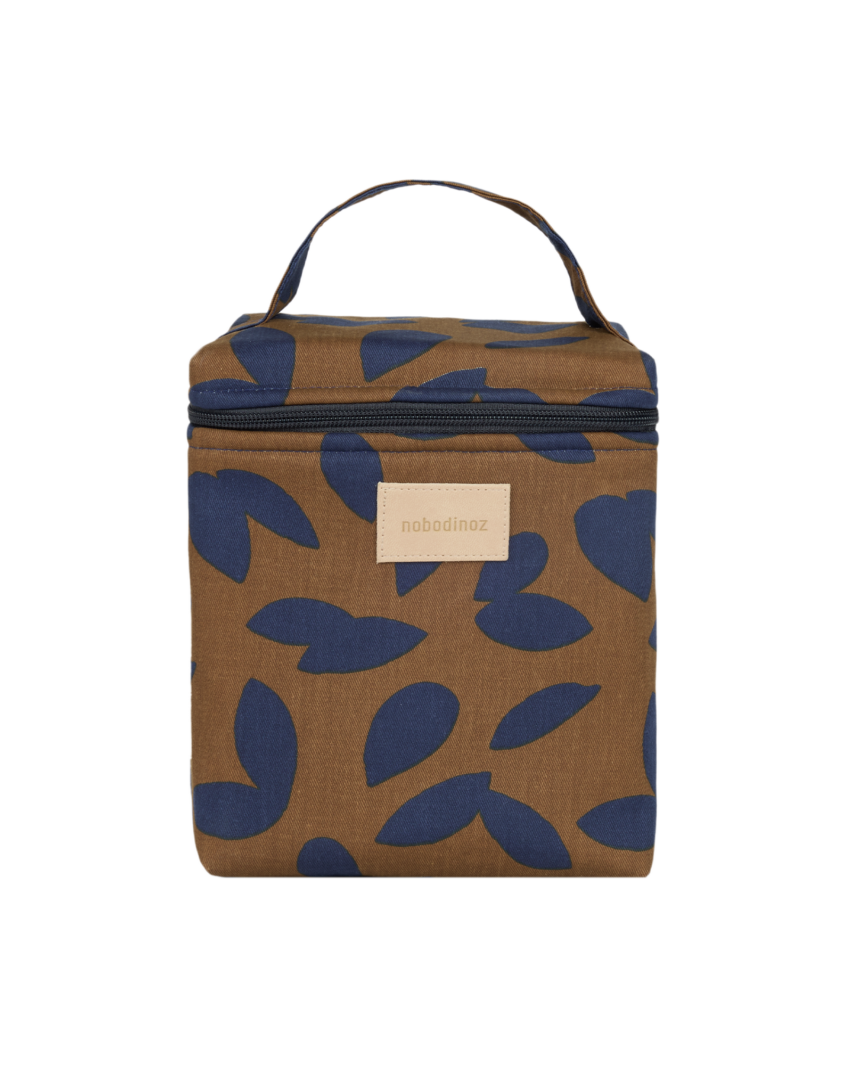 Hyde Park Insulated Blue Leaves Nobodinoz 2