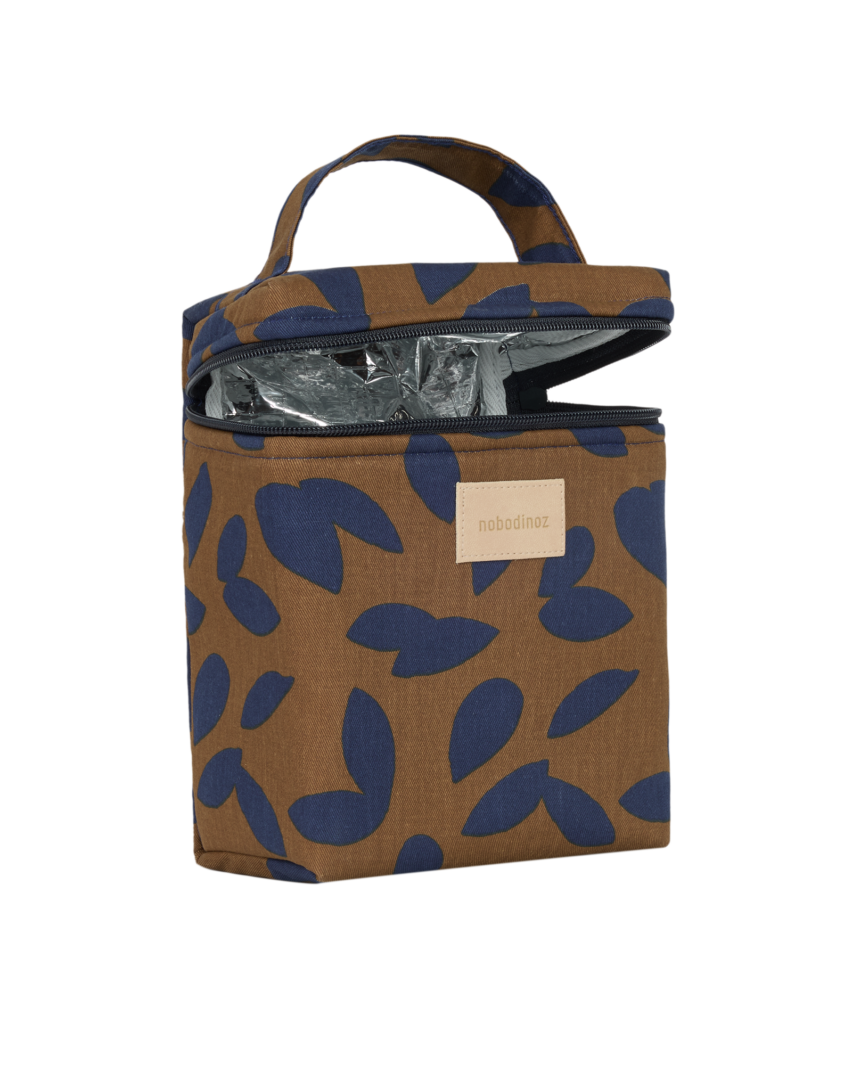 Hyde Park Insulated Blue Leaves Nobodinoz 3