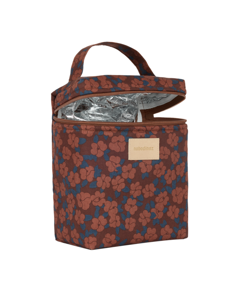 Hyde Park Insulated Maroon Poppies Nobodinoz 3