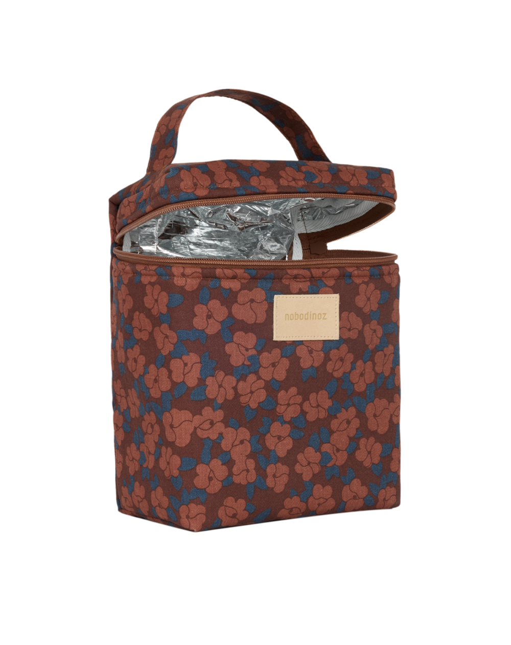 Hyde Park Insulated Maroon Poppies Nobodinoz 3