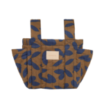 Hyde Park Stroller Organizer Blue Leaves Nobodinoz 2
