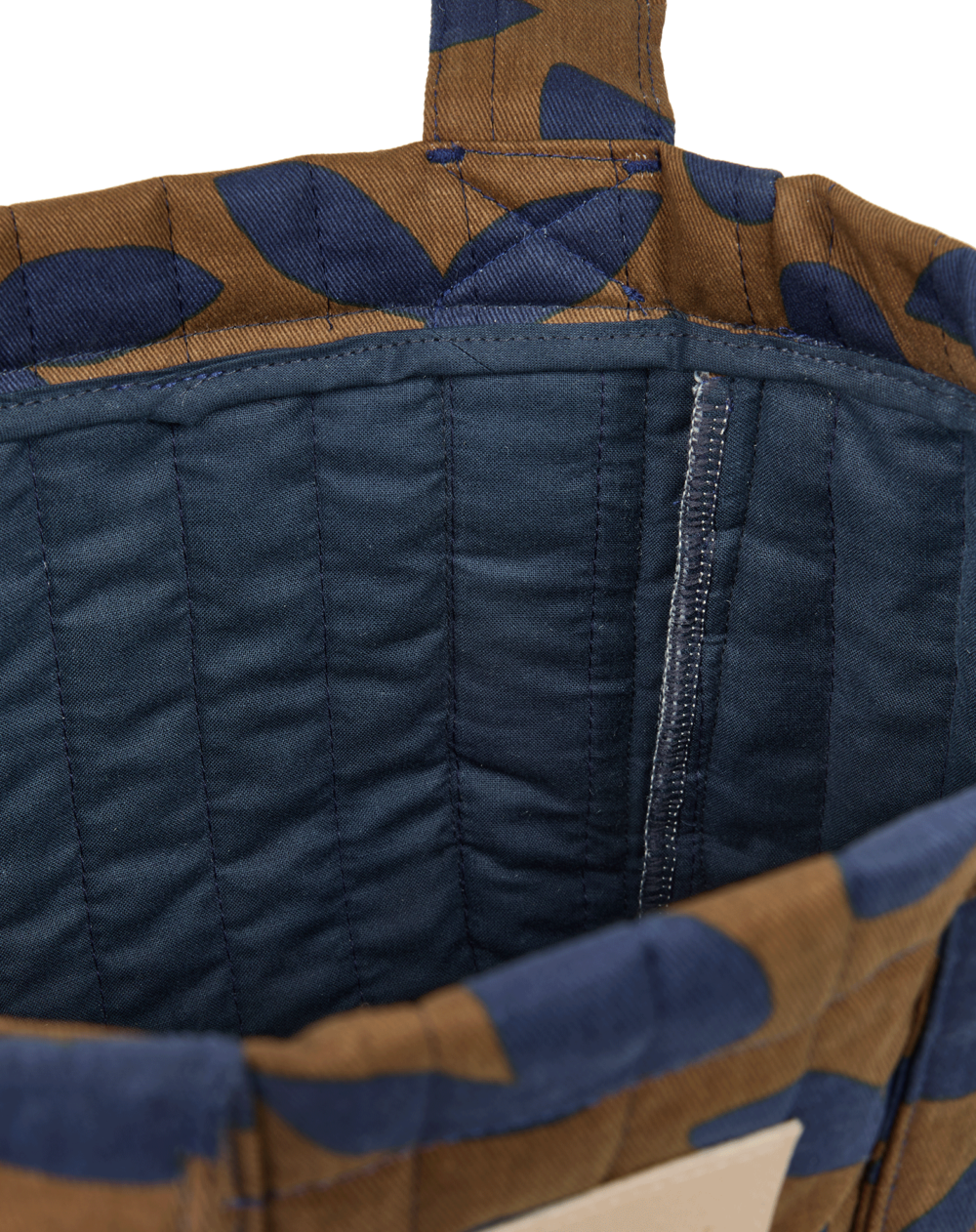 Hyde Park Stroller Organizer Blue Leaves Nobodinoz 4