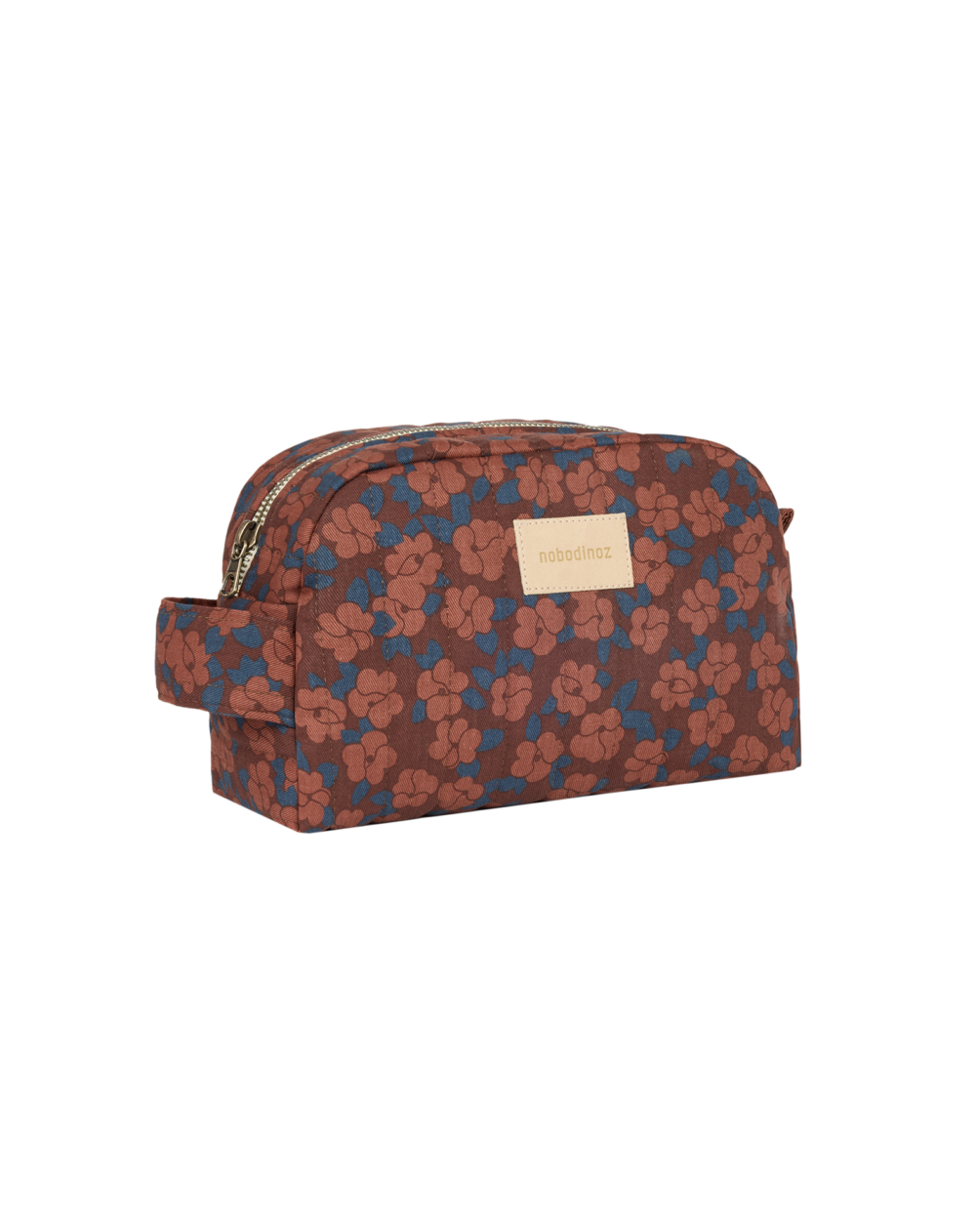 Hyde Park Vanity Case Maroon Poppies Nobodinoz 1
