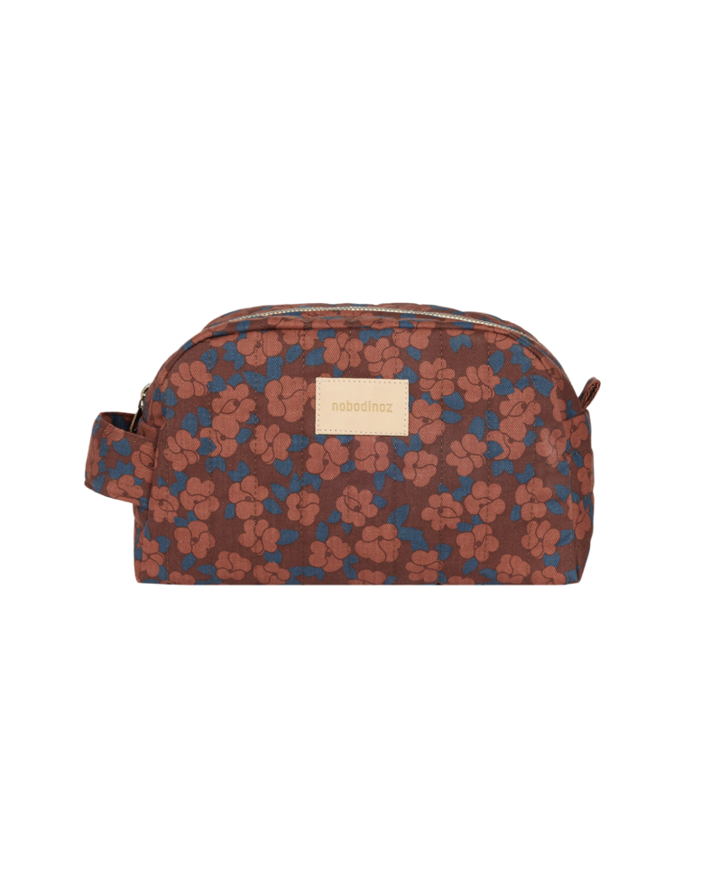 Hyde Park Vanity Case Maroon Poppies Nobodinoz 2 Hyde Park Vanity Case Maroon Poppies Nobodinoz 2