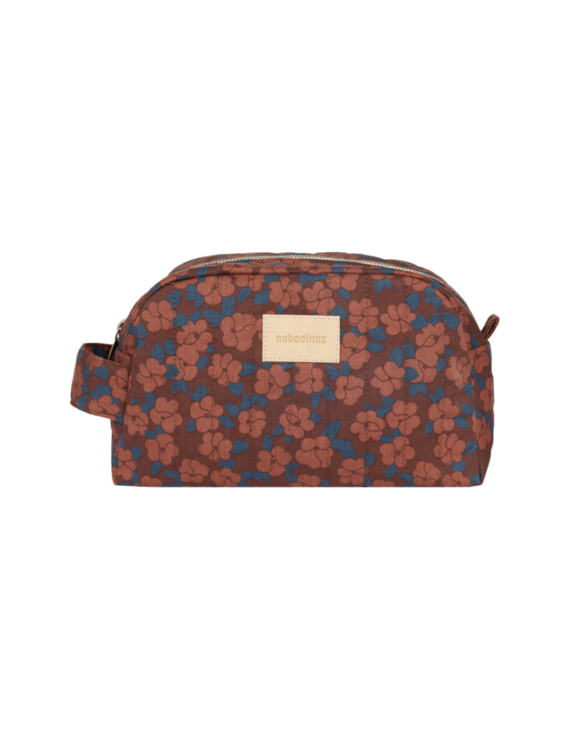 Hyde Park Vanity Case Maroon Poppies Nobodinoz 2 Hyde Park Vanity Case Maroon Poppies Nobodinoz 2