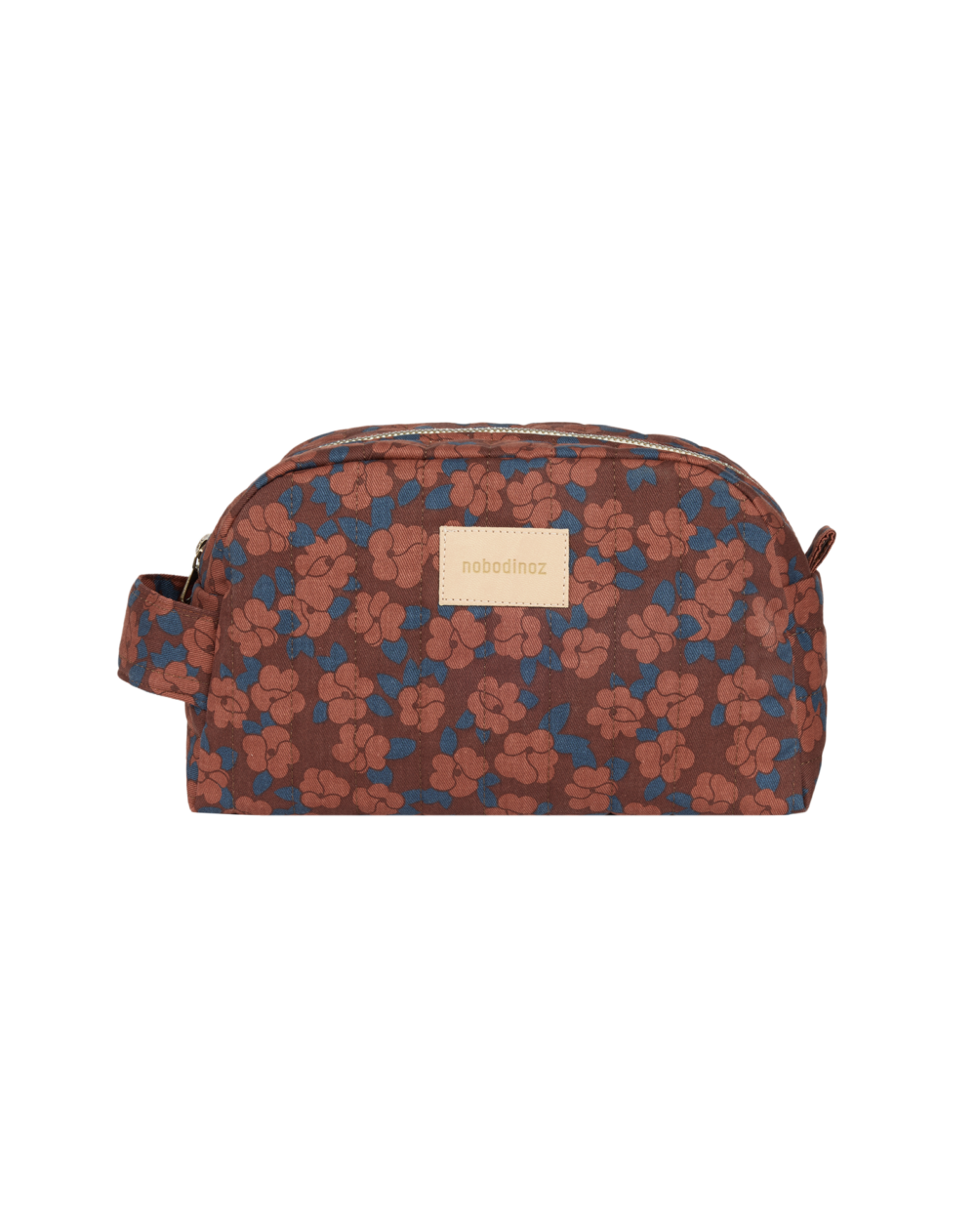 Hyde Park Vanity Case Maroon Poppies Nobodinoz 2