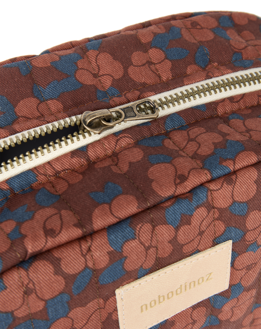 Hyde Park Vanity Case Maroon Poppies Nobodinoz 3