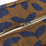 Hyde Park Waterproof Stroller Bag Blue Leaves Nobodinoz 4