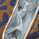 Hyde Park Waterproof Stroller Bag Blue Leaves Nobodinoz 5