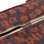 Hyde Park Waterproof Stroller Bag Maroon Poppies Nobodinoz 4