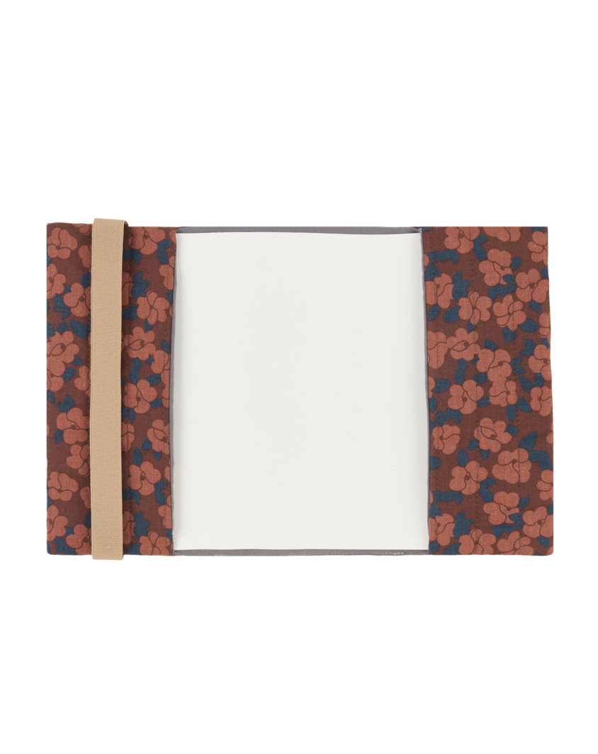 1111hyde Park Health Book A5 Maroon Poppies Nobodinoz 2