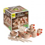 Large Set Of Natural Dishes