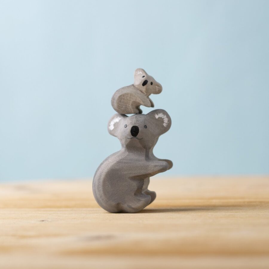 Koala Bears With Eucalyptus Set~8013