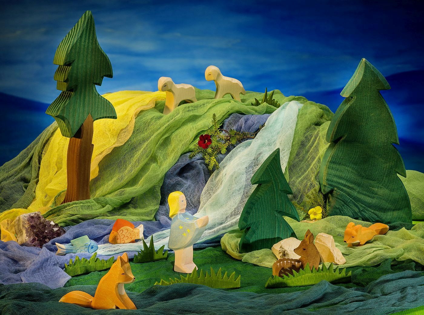 Sterntaler Tuecher Szene