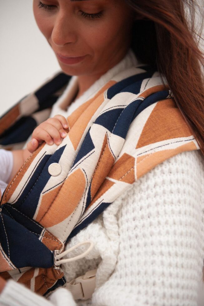 Mama Hangs Porte Bébé Carry&bloom Jacquard Earth 824 1236 6