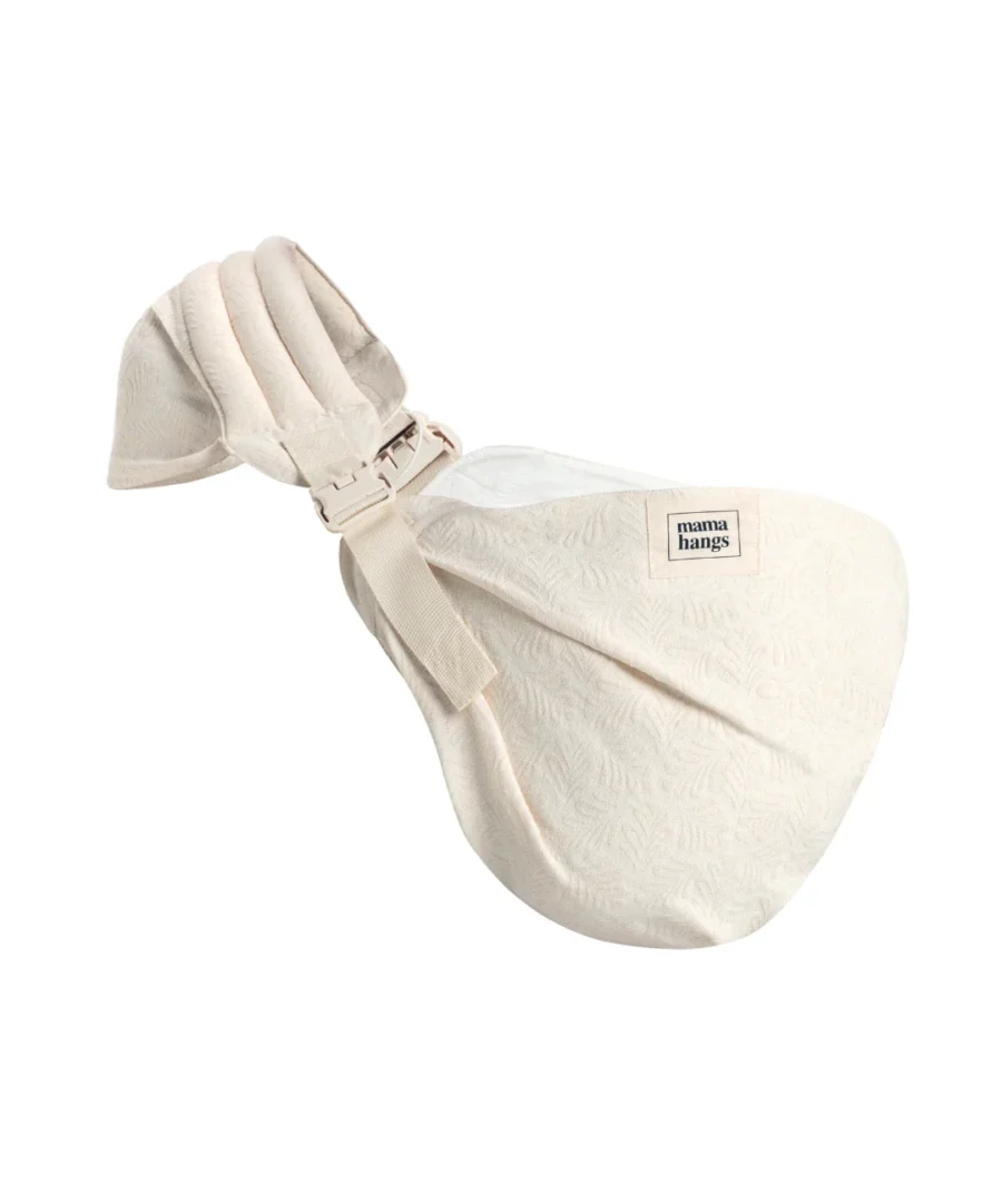 Mama Hangs Carry And Walk Jacquard Ecru Fabrique Au Portugal Mama Hangs Carry And Walk Jacquard Ecru Fabrique Au Portugal