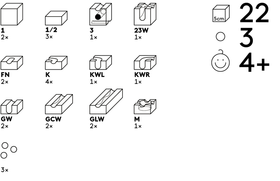 Elements 217 Cuboro Wave Elements 217 Cuboro Wave
