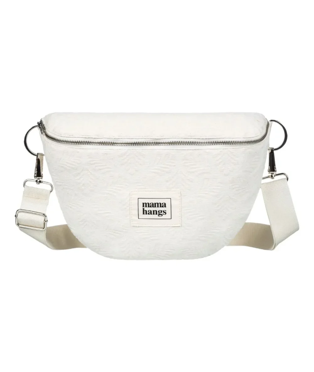 Mama Hangs Banane Organisateur De Bebe Bloom Bag Fabrique Au Portugal 1080 1280 Jacquard Francais Ecru Face 65