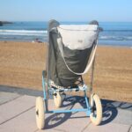 Mama Hangs Banane Organisateur De Bebe Bloom Bag Fabrique Au Portugal 1080 1280 Jacquard Francais Ecru Poussette