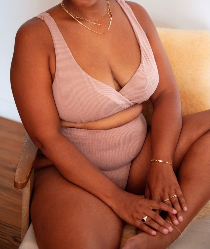 Mama Hangs Culotte Everyday Taille Haute Fabrique Au Portugal Micromodal 1080 1280 Terracotta 42